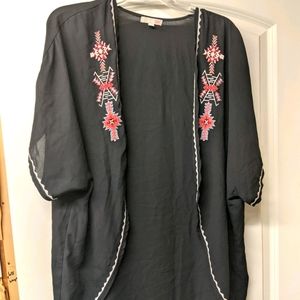 Extra small loose chiffon cover up